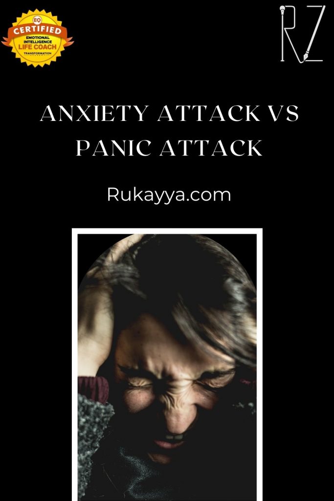 anxiety attack crying, panic attack vs heart attack