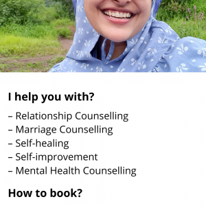 Online counselling service, online counselling, rukayya zirapur, rukayya.com