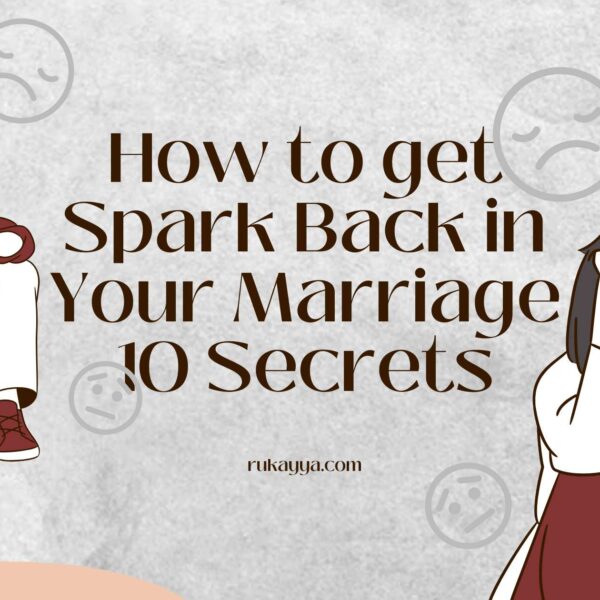 how to get spark back in marriage