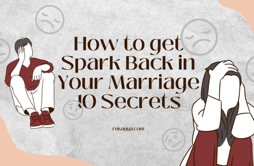 how to get spark back in marriage