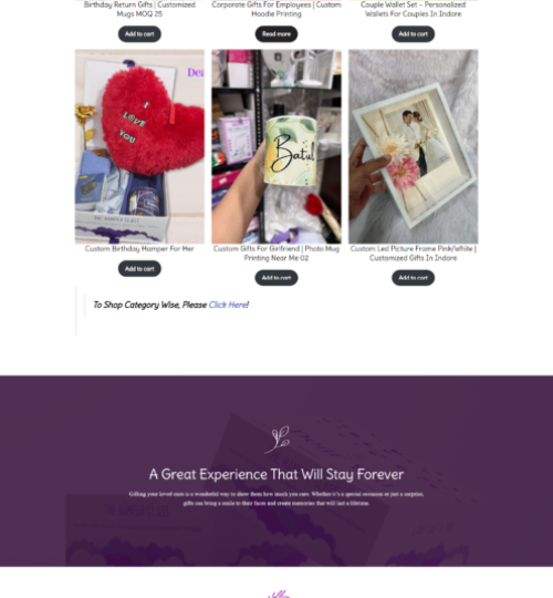 customized gift shop in indore dear you by rukayya 07 30 2026 06 30 pm